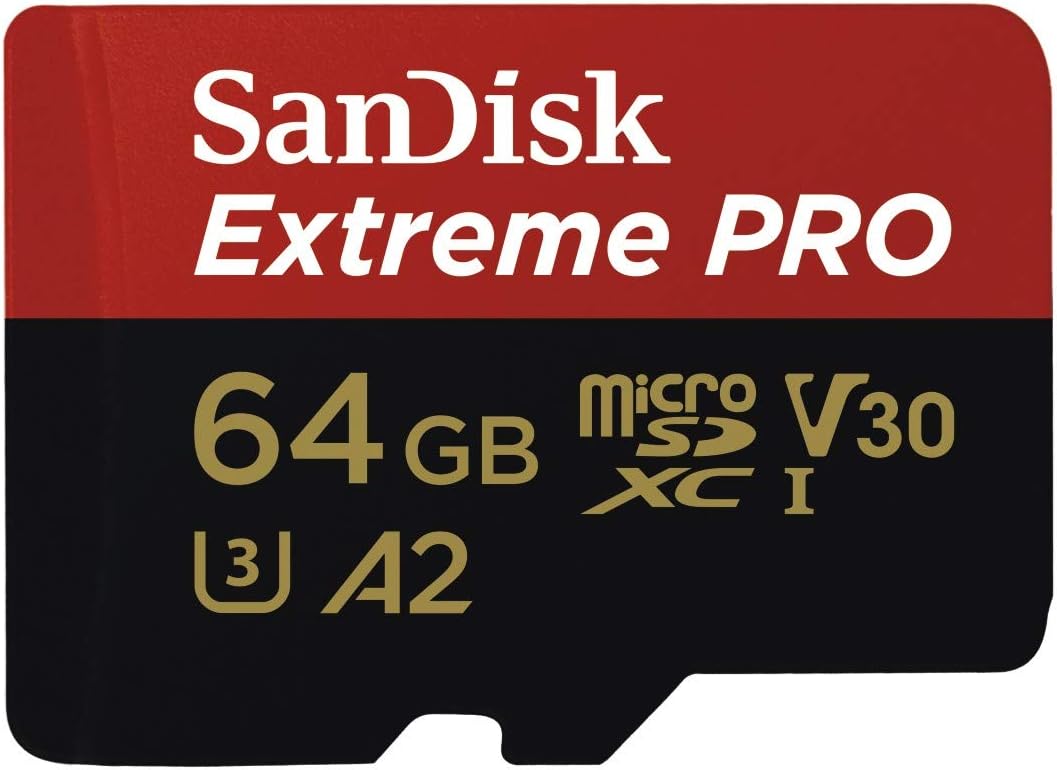 SanDisk Extreme Pro SDXC UHS-I U3 A2 V30 128GB + Adapter, SDSQXCY-128G-GN6MA: Computers & Accessories