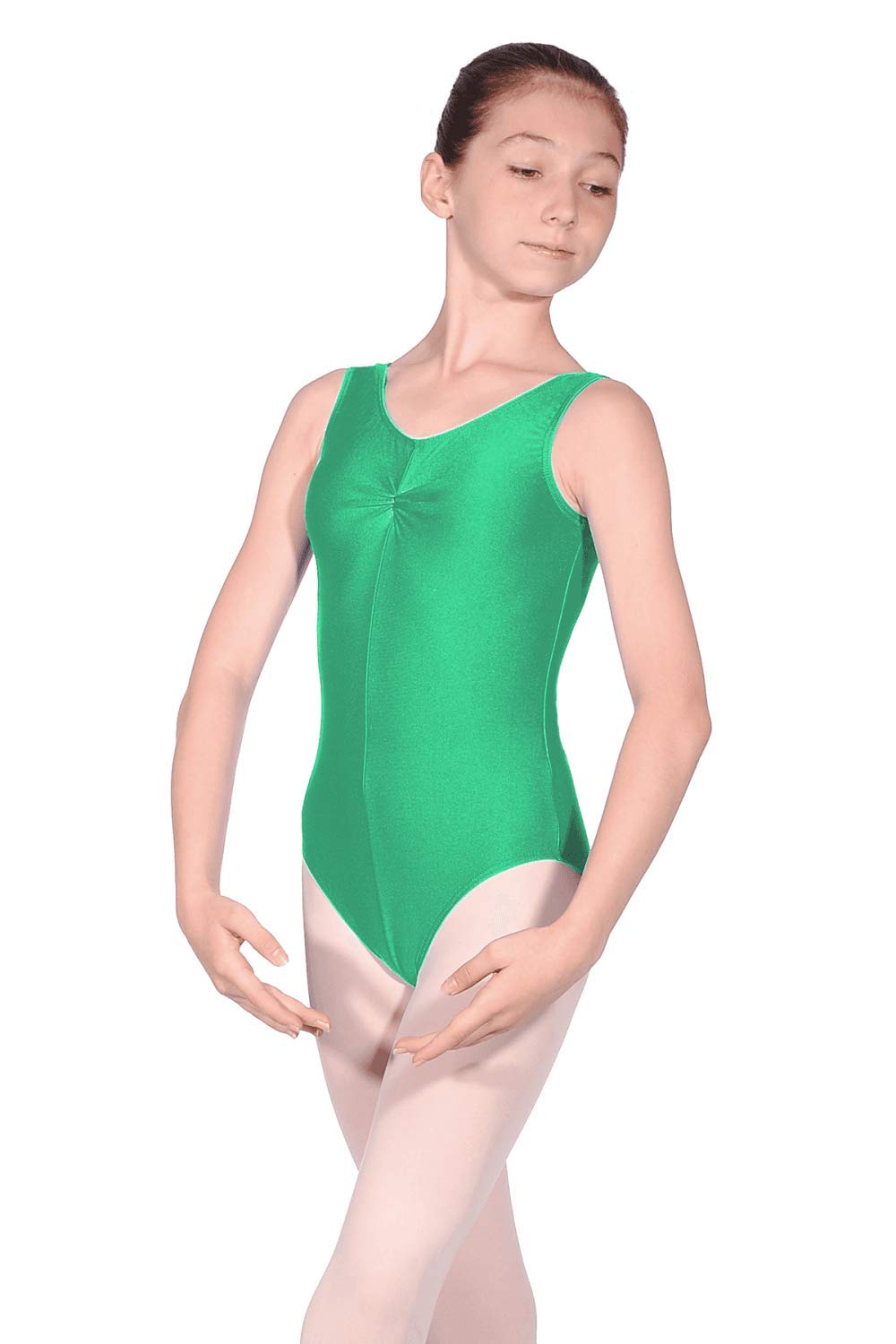 Roch Valley Sheree Nylon/Lycra Leotard Vert green Age 11-13 146-152cm (3A)