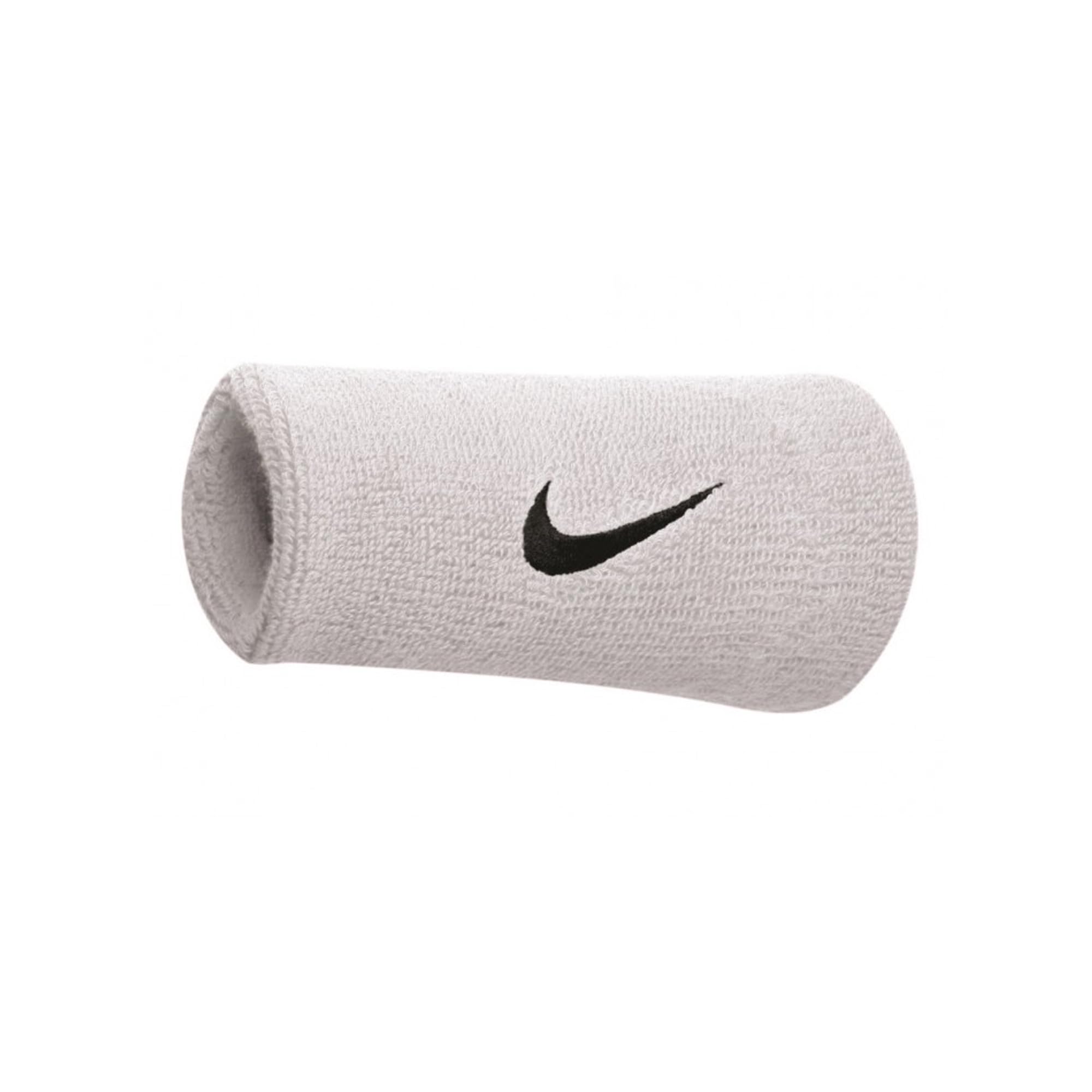 NIKE WRISTBAND SWOOSH JUMBO WHITE/BLACK