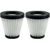 Verkelly 2 Pack F117 Replacement Vacuum Cleaner Filter Fit for Dirt Devil Scorpion Handheld Vacuum Cleaner Models SD20005RED, SD30025B, BD22025, Compare to Part #AD40117