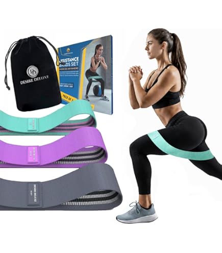 Squat Band - Hip band - Bande élastique pour le renformcement musculaire des cuisses, fessiers
