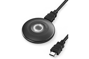 Wireless Display Adapter, 4K HDMI Airplay Adapter Miracast Dongle, 2.4G+5G No Delay Screen Mirroring Video Audio Streaming Fo