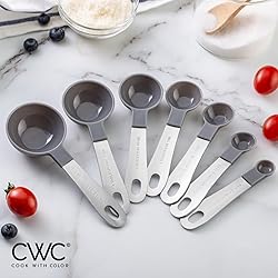 COOK WITH COLOR 12 PC Measuring Cups and Measuring