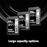 Lexar 64GB 1667x SDXC UHS-II U3 V60 Memory Card 4K Video 250MB/s Read view 7