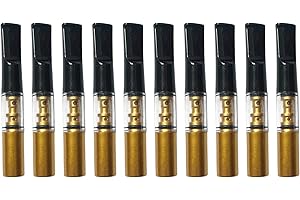 10Pcs Reusable Filter Cigarette Smoke Tar Filters Holder, Portable Reusable Smoke Tar Filter Holder for Dual Size Cigarette (
