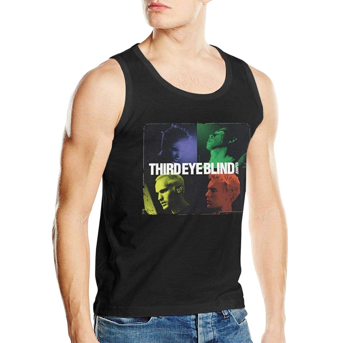 Third Eye Blind S Sleeveless Bodybuilding Ness Tee Gym Workout T Shirt