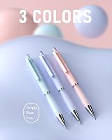 Nicpro Pastel Mechanical Pencil Set 0.9mm Case 3 Pcs Refill Eraser 9pc view 3