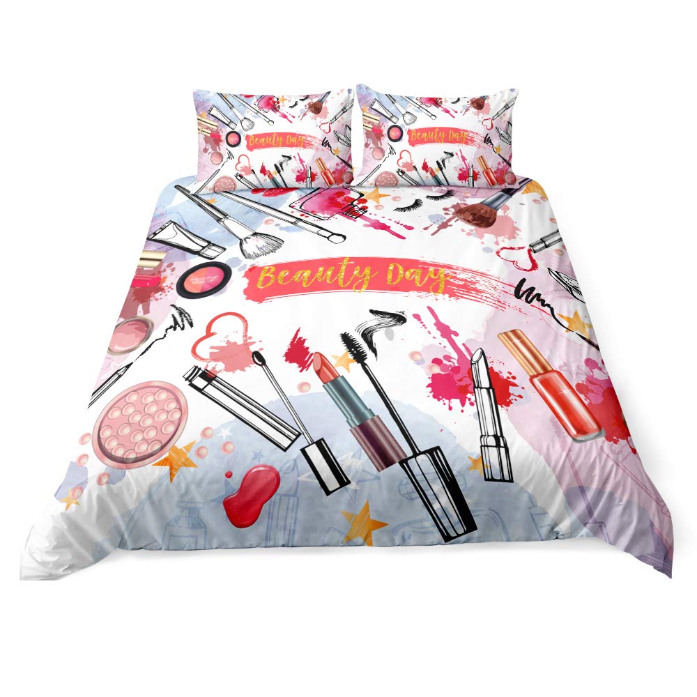 Best Feminine High Heels Makeup Bedding Sets/Duvet Covers