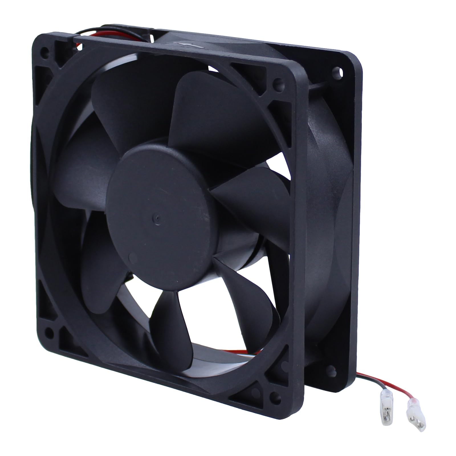 Photo 1 of Roneeson 2 Wire Brushless Inverter Cooling Fan for RDM1238B Chassis DC12V 0.40A 120mm 120×120×38mm