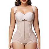 SHAPSHE Fajas Colombianas Moldeadoras Postpartum Stage 2/3 Body Shaper Tummy Control Shapewear for Women with 8 Bones
