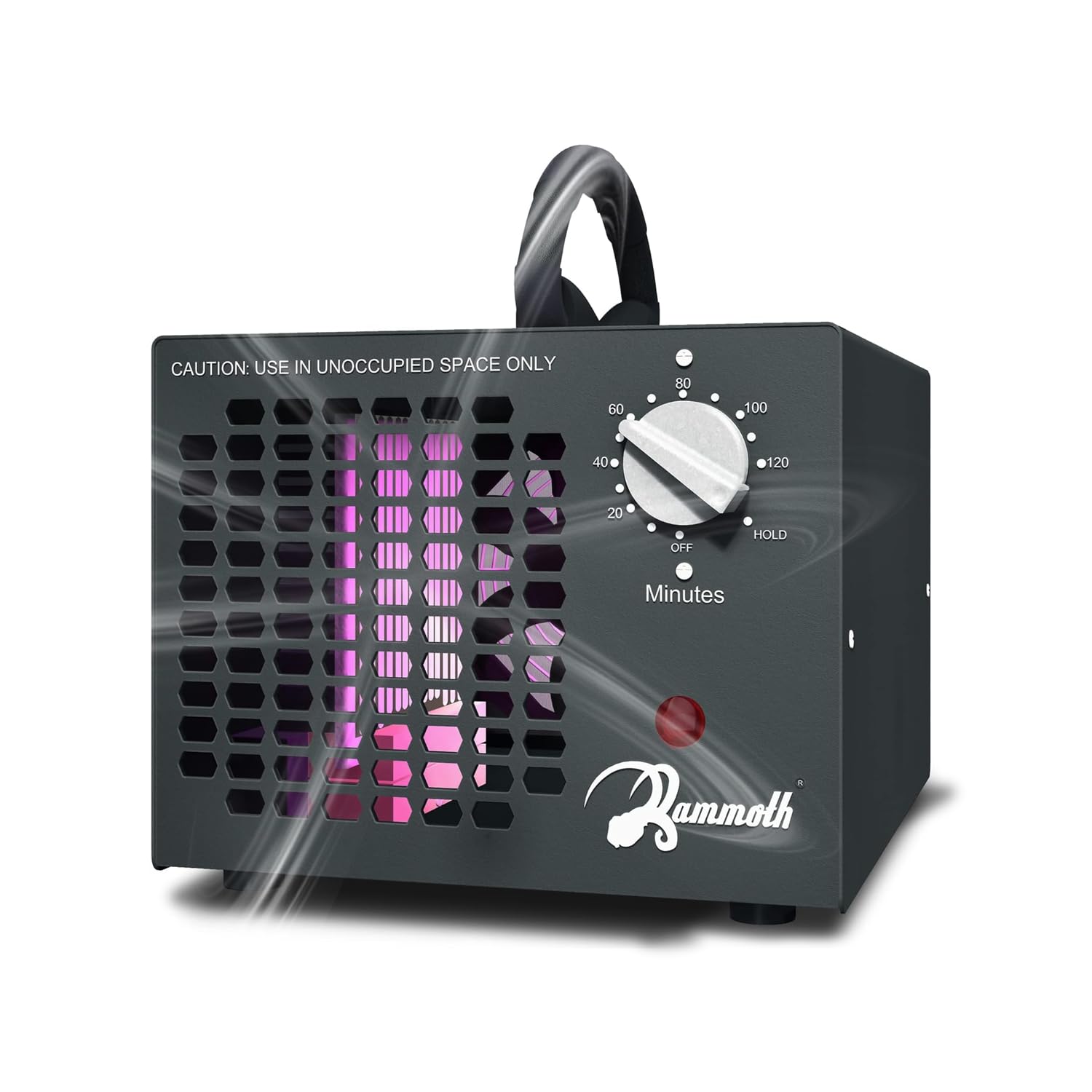 120W 65,000 mg/h Alpine Air Purifier Ozone Generator - Ozone Odor Eliminator, Ozone Machine & Skunk Odor Remover for House, Ozone Air Purifier, Commercial Ozone Generator for Car, Office, & Rooms