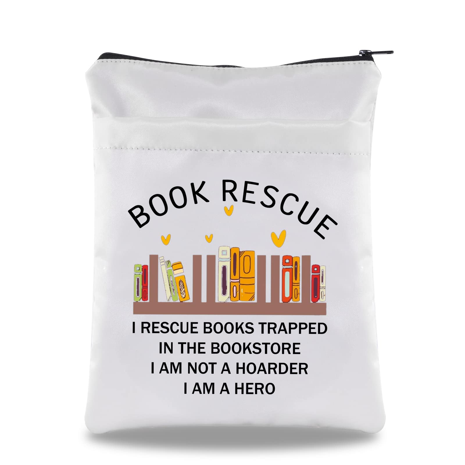 PYOUL Book Lover Gift Reader Book Sleeve Bookworm Book Cover Bookish Gift Librarian Gift Book Nerd Book Protector (Bookworm BS EU)