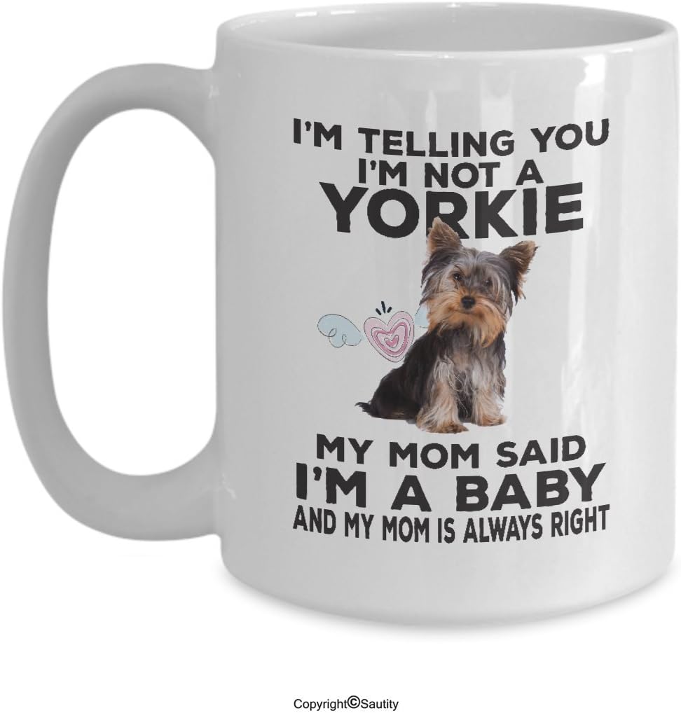 yorkie mom mug