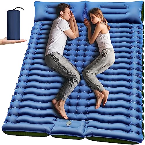 Double Sleeping Pad - Self Inflating 4" Extra-Thick