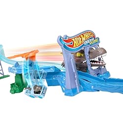 Hot Wheels Toy Car Track Set, RacerVerse Jurassic