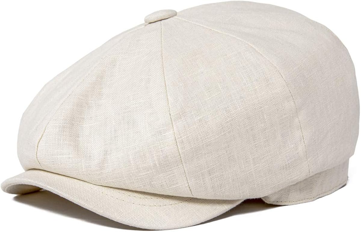 8 panel newsboy cap