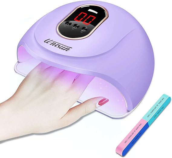Unisun UV Nail Lamp for Gel Nail Polish Nail Dryer Curing Lamp, with