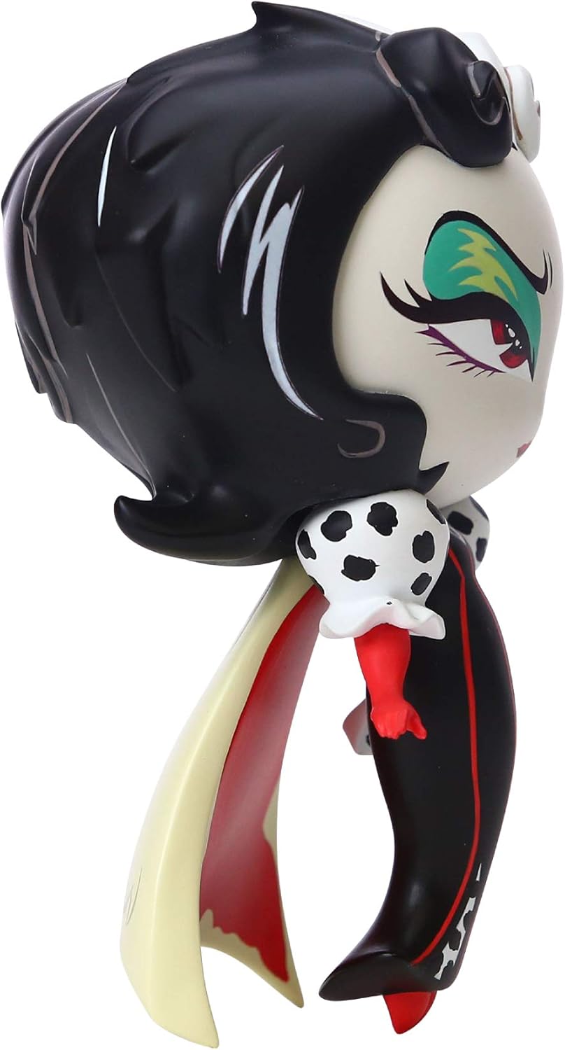 World of Miss Mindy Disney Villains 101 Dalmations Cruella de Vil Figurine,7 Inch, Multicolor - Image 5