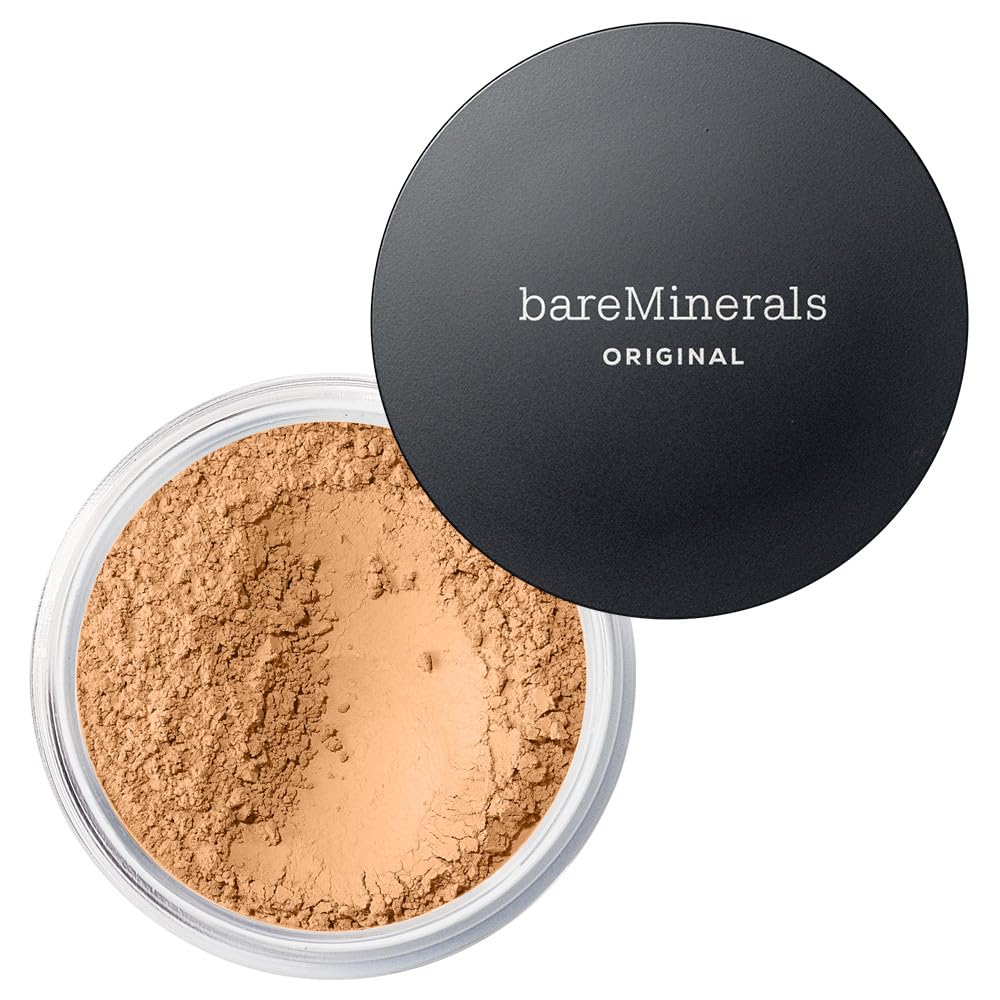 Original Loose Powder Foundation SPF 15-13 Golden Beige by bareMinerals for Women - 0.28 oz Foundation, 098132494613