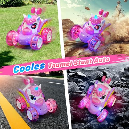 Hot Bee Remote Controlled Car Girls from 3 4 5 6 Years, Car Toy from 3 4 5 6 Years Girls, Unicorn Gift Girls 3-6 Years