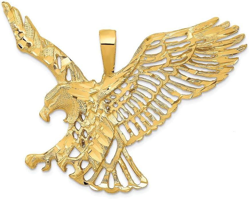 Finejewelers 14k Yellow Gold Large Eagle Charm Jewelry