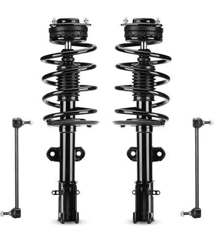 ECCPP Rear Shocks Struts Pair For Chrysler Town & Country Dodge Grand Caravan – 344080, Lifetime Warranty