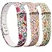 RedTaro 3PCS Replacement Bands for Fitbit FLEX Only/Fitbit Band/Fitbit Flex Band/Fitbit Wristband/Fitbit Flex Wristband/Fitbit Bracelet
