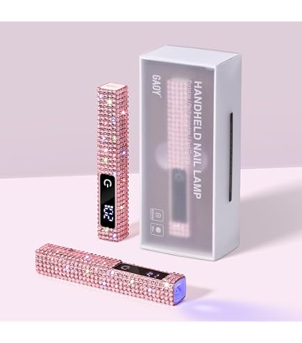 JODSONE UV Nagellampe – Handheld, USB Wiederaufladbar, Mit Ständer, Für DIY Nageldesign Zu Hause