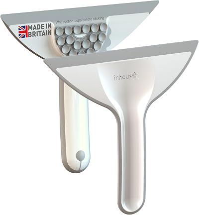 Inhouse Mini Stick+Store Squeegee 6.5” Blade UK Made Patented Storage