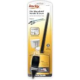 Korky Fits Mansfield Toilet Handle &amp; Lever in Chrome | Toilet Repair Parts, Toilet Flush Handles, Tank Levers, Chrome-Plated Handles, Korky 6053BP Faucet Lever, Metal
