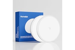 Homelist 2026 New 12000mAh Rechargeable Ceiling Light, Motion Sensor Ceiling Light with Remote, Battery Operated Closet Light
