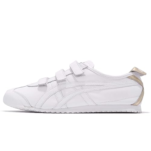 onitsuka white and gold