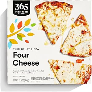 365 By Whole Foods Market, Pizza, Thin Crust Four Cheese, 12.5 Ounce