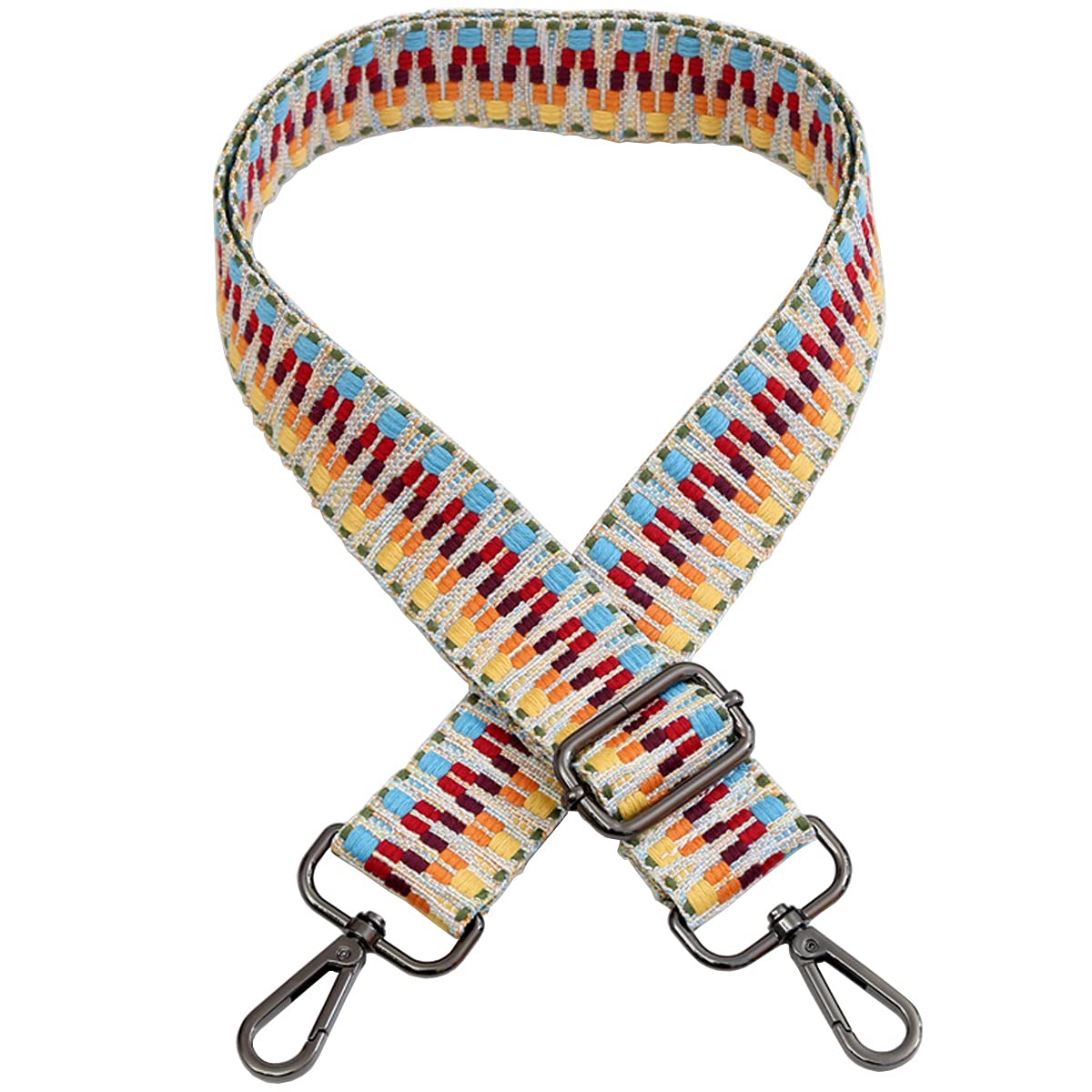 Adjustable Shoulder Strap Replacement Belt Wide Crossbody Canvas Bag Handbags 3.8cm