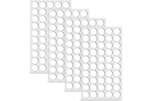 Lot de 200 pastilles adhésives double face transparentes et amovibles pour emballage cadeau, scrapbooking, décoration de fest