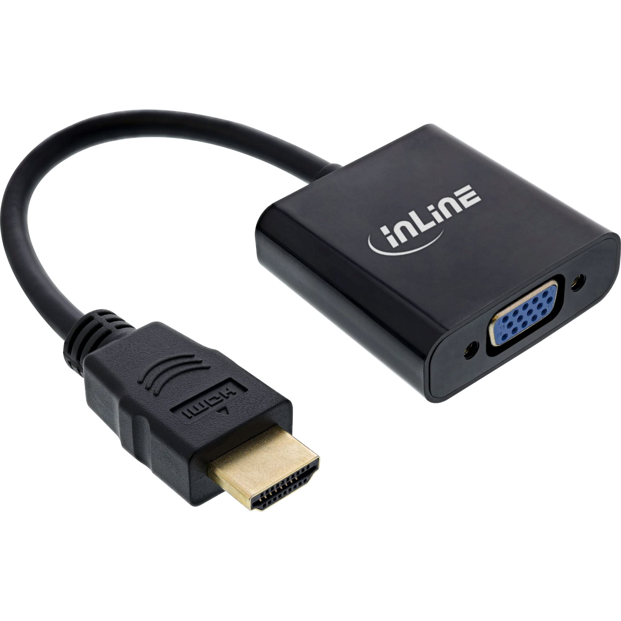 InLine® HDMI to VGA Converter Cable with Audio