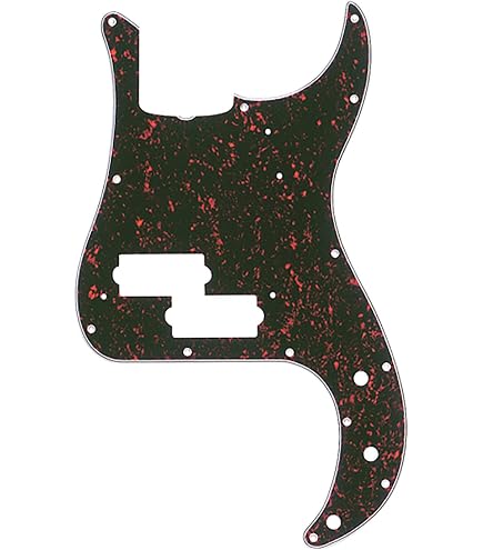 Amazon.com: Fender Pure Vintage Pickguard, '63 Precision Bass, 13