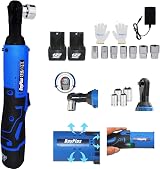 Lucn 12V Right Angle Drill Wrench 3/8" 90° with LED Light 7 Sockets view 1