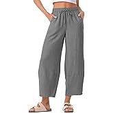 EVALESS Women's Baggy Wide Leg Palazzo Pants