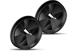 SYIDINZN Sink Baffle 3 3/8" QCB-AM Replacement for InSinkErator Evolution Series, Garbage Disposal Splash Guards Removable Quiet Collar Drain Plugs, Garbage Disposer Accessories