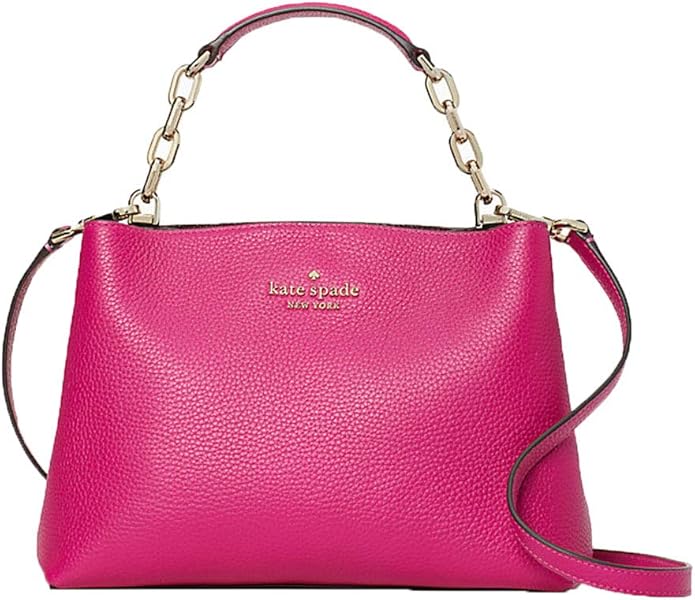 Kate Spade New York Aubrey Chain Top Handle Satchel (deep magenta
