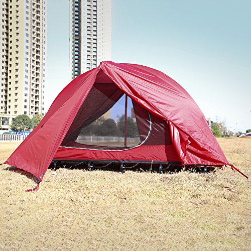 OUTAD Off Ground Backpacking Tent Cot, Ultralight Camping Hiking Alpine