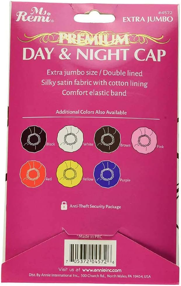 Ms.Remi Deluxe Extra Jumbo Day and Night Cap : Swim Caps : Beauty