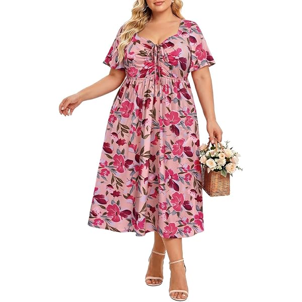 empire waist plus size summer dresses Plus Size - Maxi Mesh Empire Waist Gown