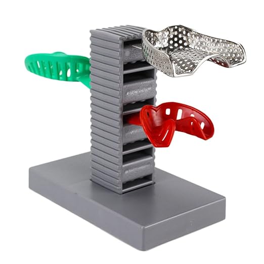 Melleco 1 Piece New Dental Lab Impression Tray Plaster