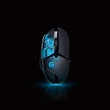 Logitech G402 Hyperion Fury Wired Gaming Mouse 4000 DPI 8 Buttons Black view 4