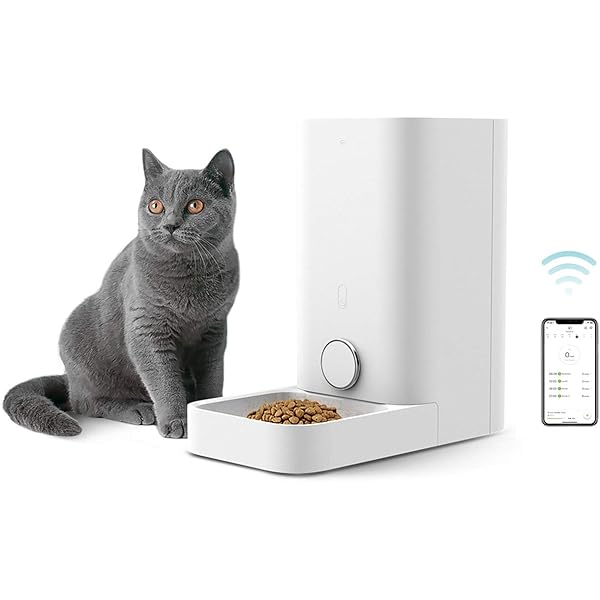 Petkit Smart Feed Automatic Cat Feeder Wi Fi Enabled Pet Feeder