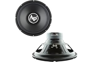 Audiopipe 15” Car Subwoofer (TS-PP2-15), Singlel 4 ohms, 1500W Max, Sold Individually
