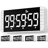MeesMeek 7.8'' Extra Large LED Kitchen Timer: 99H