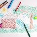 Kanacci Painting Silicone Kids Placemat Foldable Washable with 12 Nontoxic Markers for Children Drawing Painting Non Slip & Soft